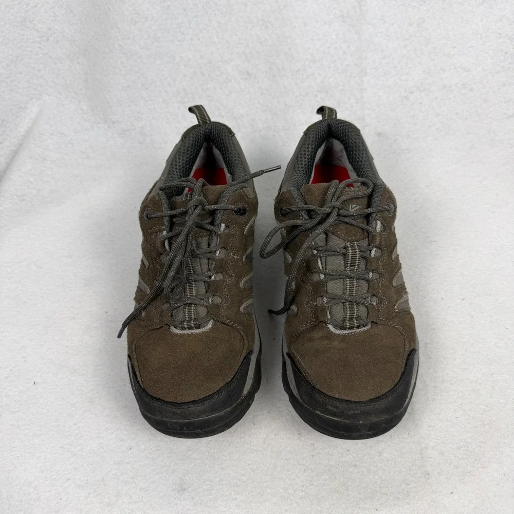 Karrimor Ksb Aspen Low Hiking Shoes Mens 8 UK 7 Weathertite‎ Vibram BrownOutdoor
